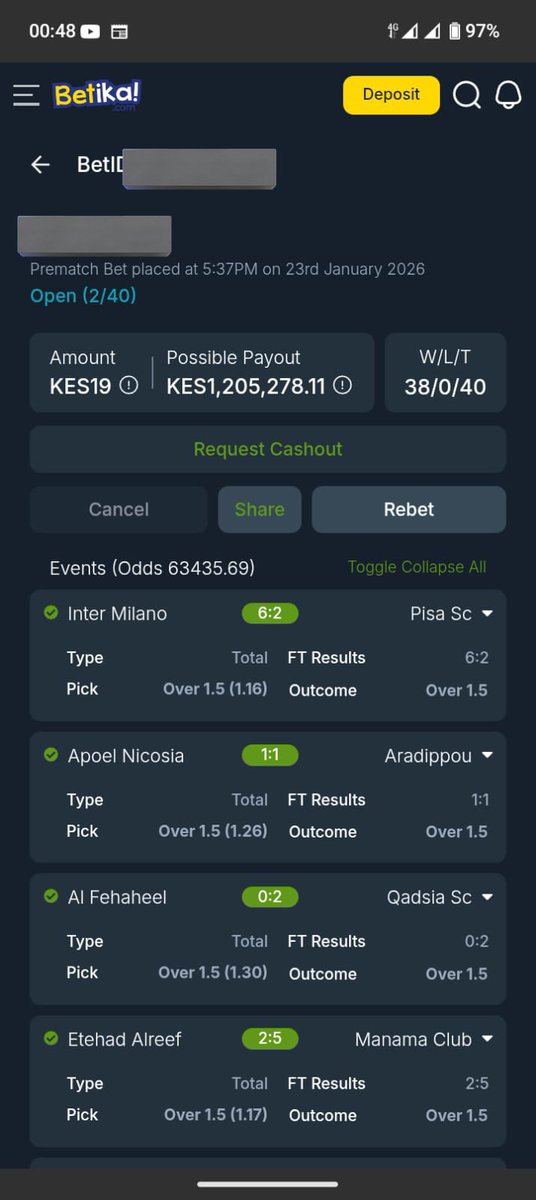 LevyKingTips's tweet photo. Will betika Pay???

Ama lawyer atafutwe mapema?? https://t.co/TDLYqIfmvX