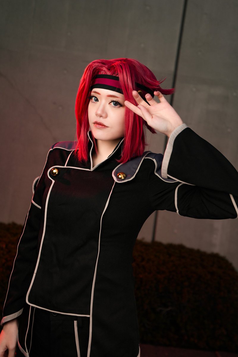 ⚠cosplay⚠

コードギアス反逆のルルーシュ
紅月カレン

📷：アツシマ・ルー様(<a href="/DD_yoga_dog/">アツシマ・ルー</a>)
#C107コスプレ #C107_cos