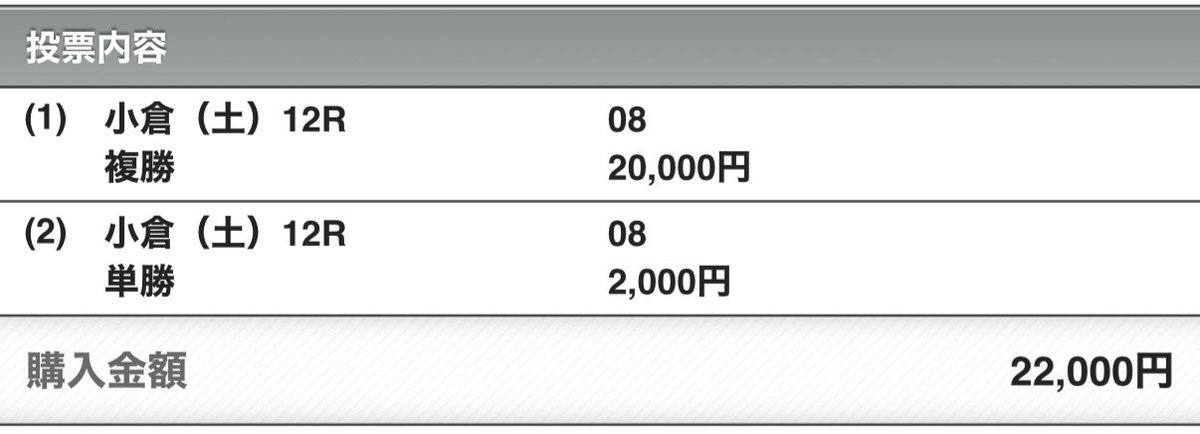 最終で捲れました^_^
