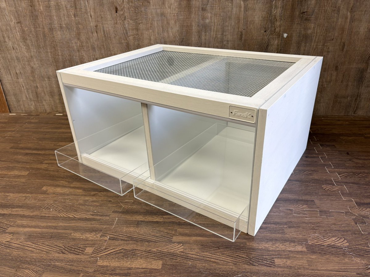 ニシアフ用の2分割ケージ完成✨ ケージサイズ 幅600奥行450高さ300