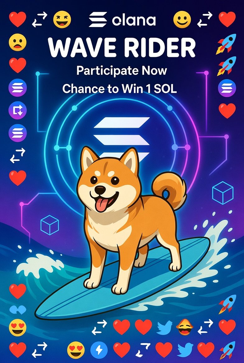 ShibaWaveinu's tweet image. 🎁 $SWAVE MEGA GIVEAWAY ALERT! 🎁
10M+ tokens dropping soon – early wave riders get priority!
To enter (easy af):
❤️ Like + 🔁 RT
💬 Comment "WAVE RIDER" + your SOL wallet
Follow @ShibaWaveinu
CA: 9c1q4jhE4zjKwKDnWcDsK9sa5eJ1Yp6vAJEsqVq7pump
Winners tomorrow – ride or get rekt