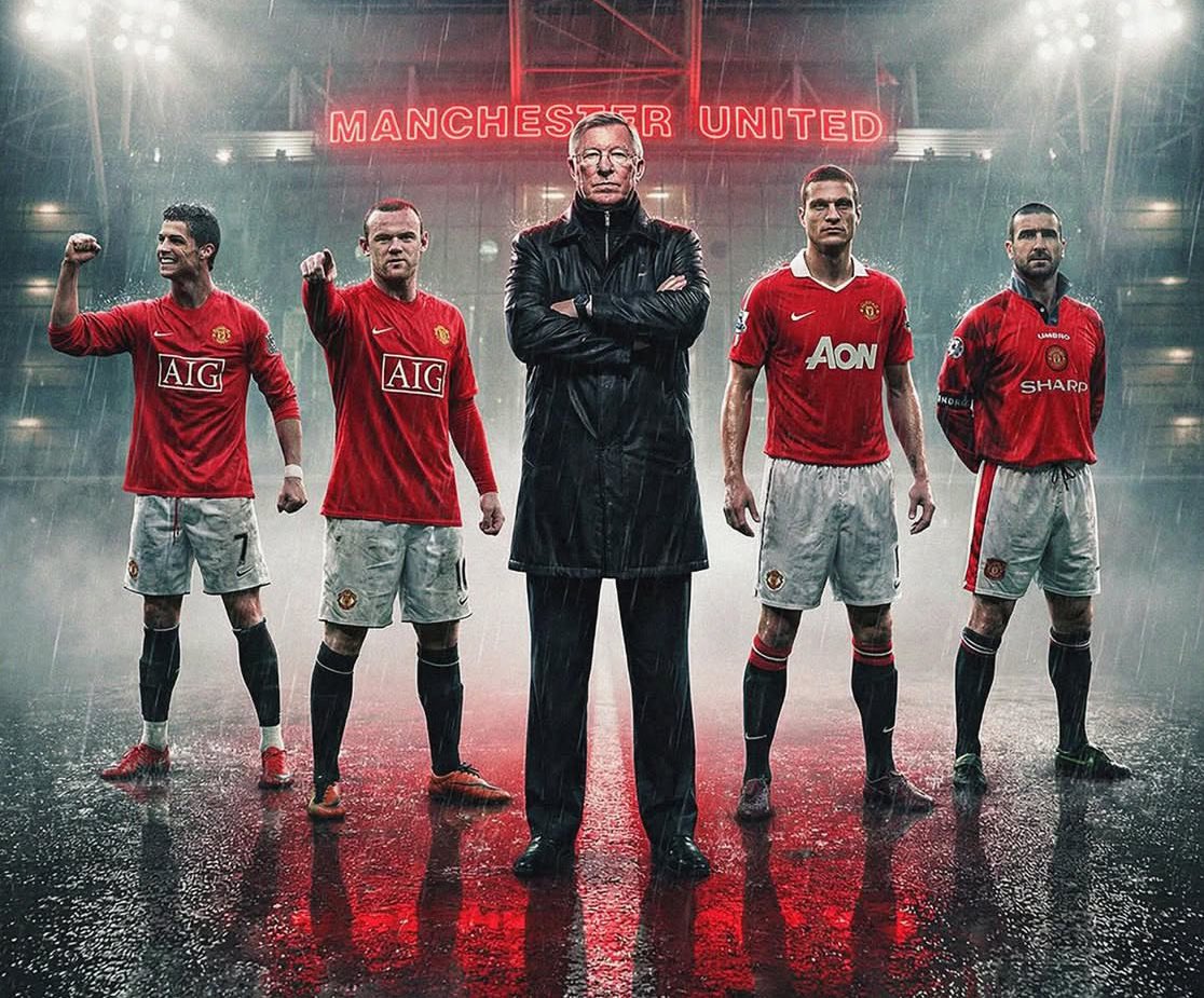 UtdMaI's tweet image. Sir Alex Ferguson’s greatest signings weren’t just players, they were eras.

Cantona gave us belief. Vidic gave us standards and class. Ronaldo gave us superstardom, and Rooney gave us everything.

That’s not recruitment… that’s legacy.