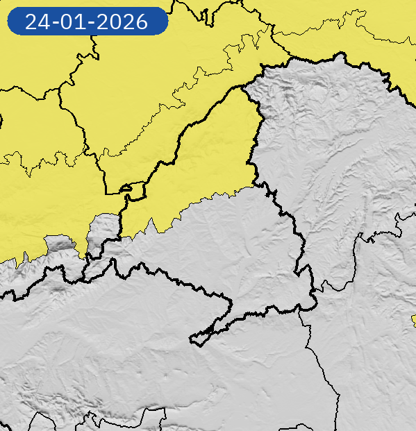 24/01 08:42 AVISOS HOY | Comunidad de Madrid: temperaturas mínimas y nevadas. Nivel máximo de aviso: amarillo.
Actualizaciones en aemet.es/es/eltiempo/pr…