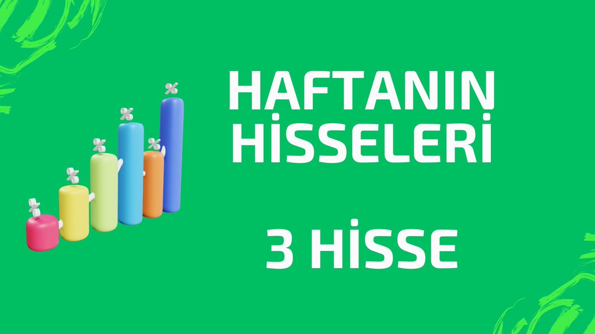 hissediyoruz's tweet image. Haftanın hisseleri hazır!

Potansiyeli olan 3 HİSSE sizlerle olacak!

İlk öğrenen olmak için sadece BEĞENİN :)

#borsa #hisse #bist100