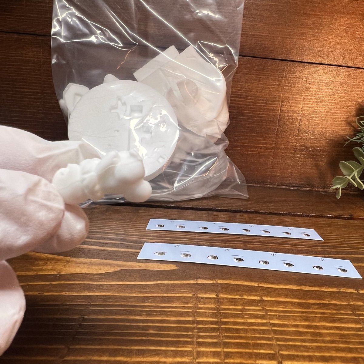 ワンフェス2026冬 #WF2026W ローゼマイン胸像の追記 目のデカール付き