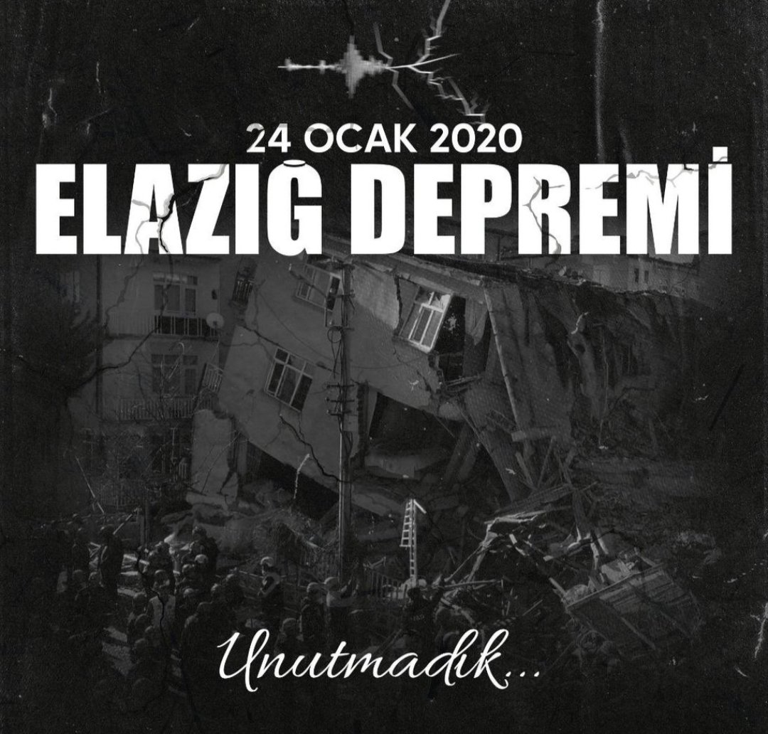 24 Ocak 2020 gecesi şehrimizde yaşanan deprem, hepimizin yüreğinde derin izler bıraktı. 
Hayatını kaybeden vatandaşlarımızı rahmetle anıyor, böyle acıların bir daha yaşanmamasını temenni ediyoruz.

#ElazığDepremi