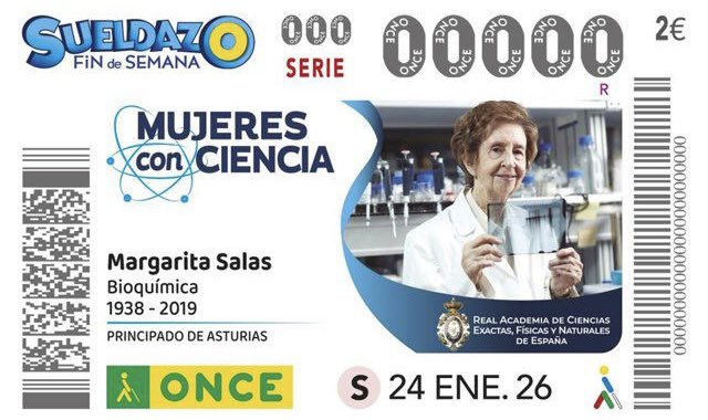 [1/2]
¿Sabían que <a href="/ONCE_oficial/">ONCE</a>, en colaboración con <a href="/RACiencias/">RACiencias</a>, ha lanzado una serie de 18 cupones «Mujeres con Ciencia» dedicados a destacadas investigadoras españolas?
➡️ rac.es/noticias/492
👩🏻‍🔬 Rosario Fernández, Ana Crespo, Laia Alegret, Margarita Salas, Salud Deudero…