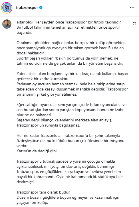 altanoloji's tweet photo. @Trabzonspor https://t.co/SmkTn5pd7j