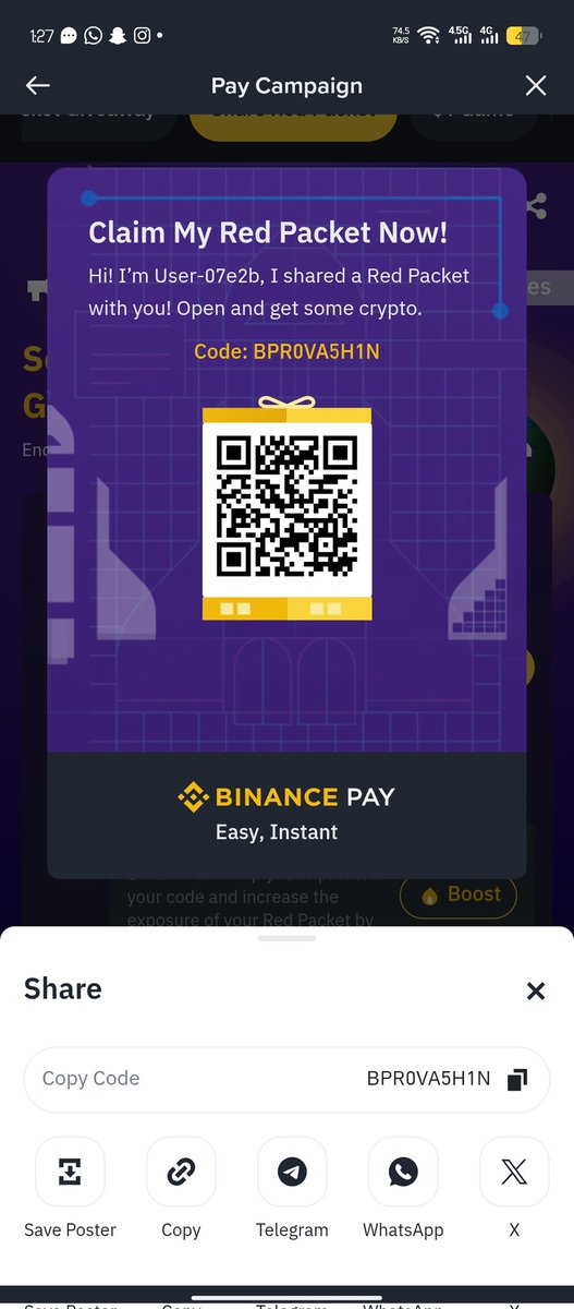 Red packet claim your ducks here app.binance.com/uni-qr/PrDaFKn…