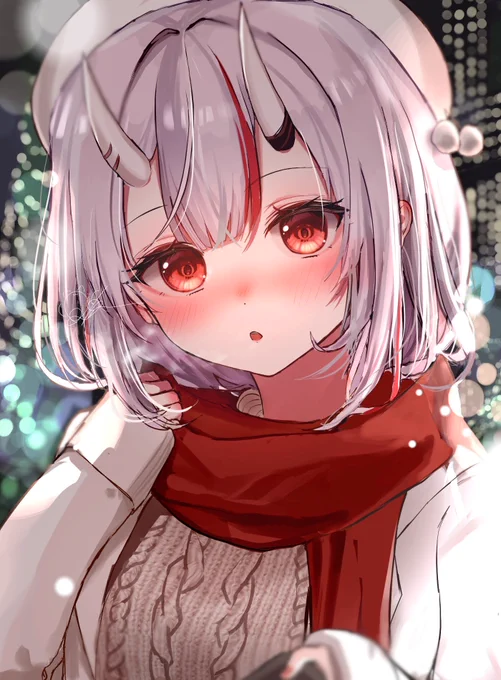 人間様、手…繋ぐ? #百鬼絵巻