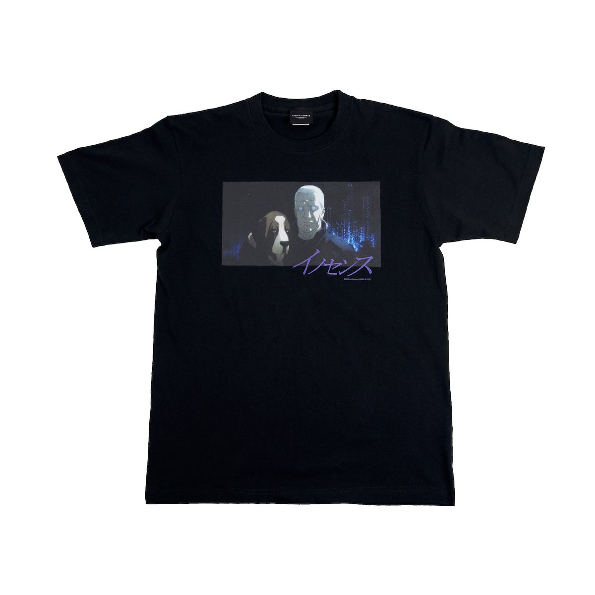 ⑤Tシャツ05：GITS /C 1995年に公開された押井守監督によるアニメ映画