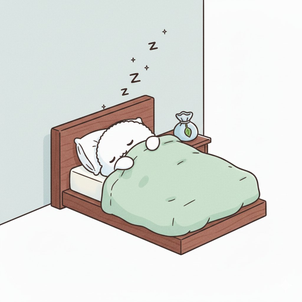 tokotokotabi's tweet image. 今日は朝寝坊します💤