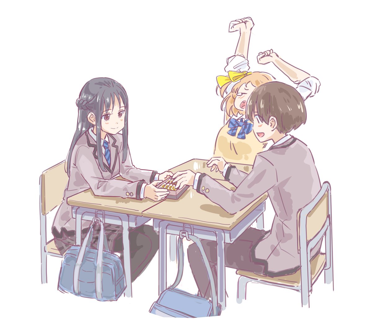 「【オリキャラズ(一次創作)】 おすそわけ #oc #一次創作」|とよそら(ずっと試運転)のイラスト