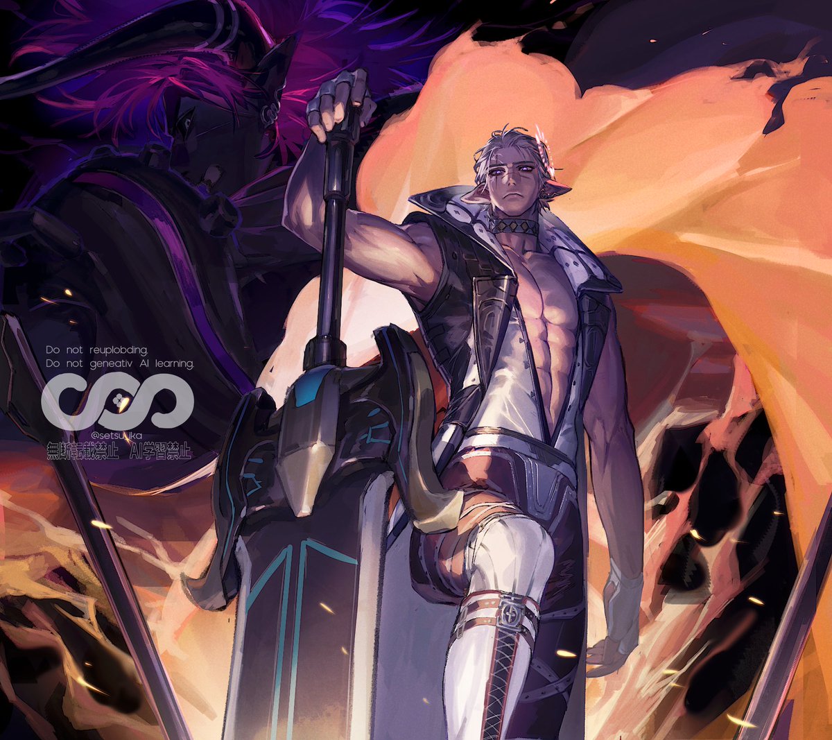 ヘビー級3層の人　#FF14