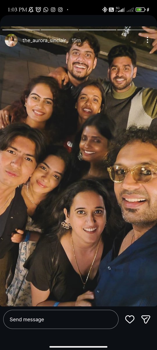 Anbudan_Missy's tweet photo. Another one ❤❤
OG #AnbuGang enjoying together ❤🧿
#AuroraSinclair #KaniThiru #SabariNathan #VikkalsVikram #Tushaar #Subiksha #Amit ❤❤
#BiggBossTamilSeason9 #BBT9 #BiggBoss9Tamil #BiggBossTamil9 https://t.co/EVraKBhvkI