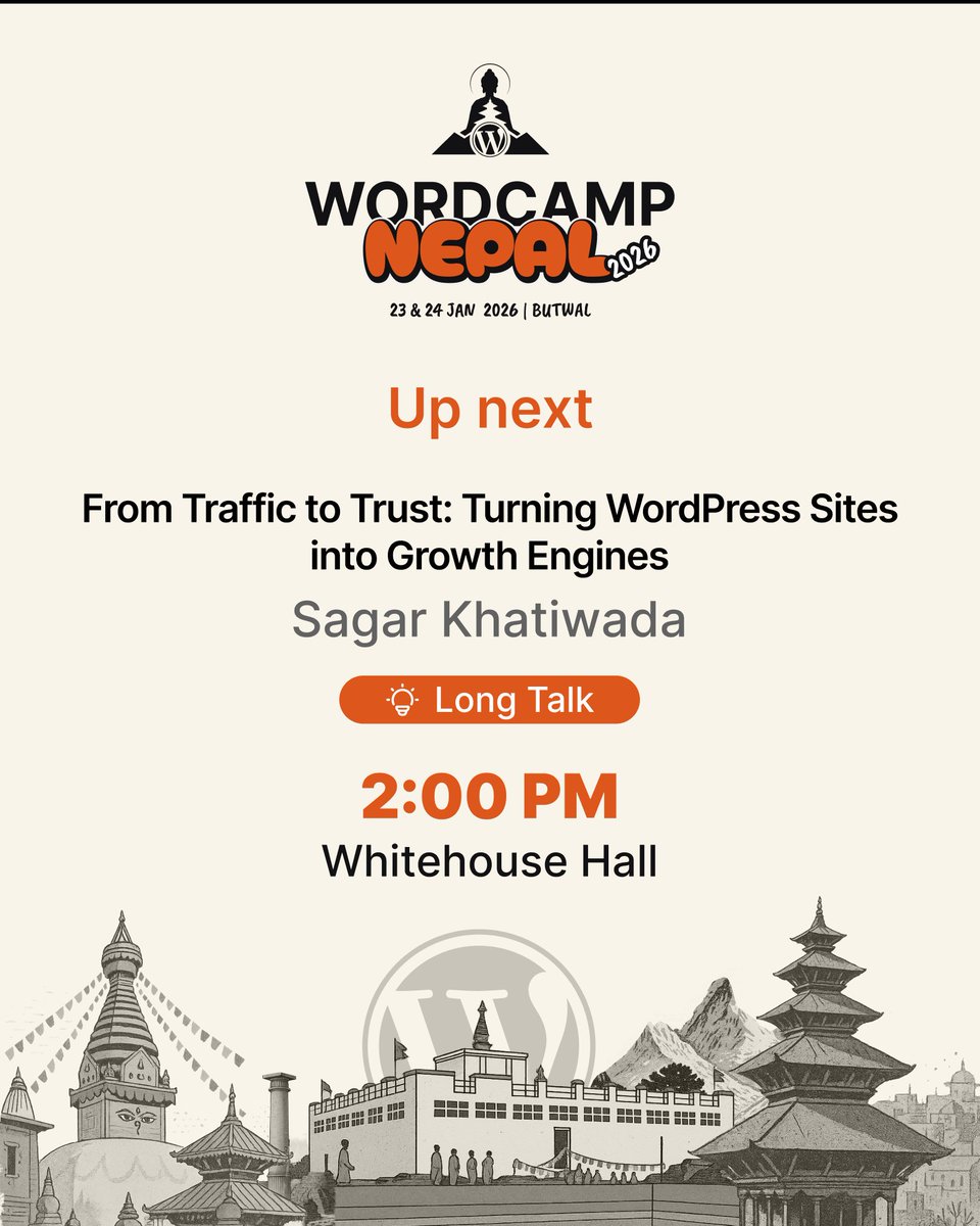 WordCamp Nepal (#WCNP) tweet media