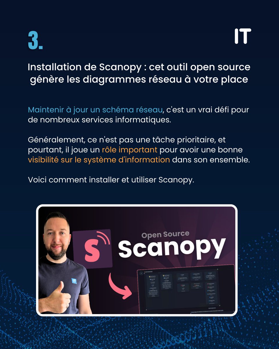 ITConnect_fr's tweet photo. 👉 C’est déjà la fin de semaine, si besoin voici un récap des articles disponible !
📚 Retrouvez les articles juste ici :
https://t.co/6xECBhmktq
#OpenSource #Scanopy #SysAdmin #AD #ActiveDirectory #Linux #Windows https://t.co/i9LbfZZGNG
