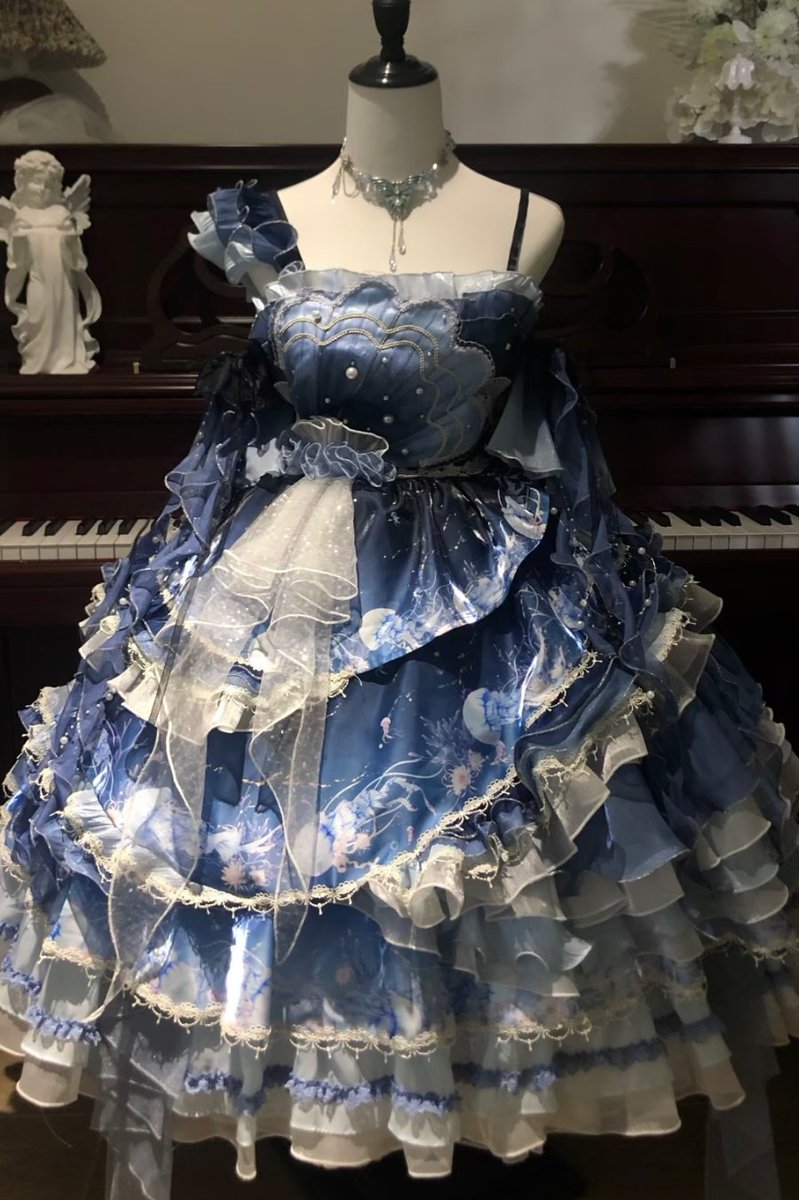 こう言う透き通る系の青ならぽぷぴでも大丈夫かな？