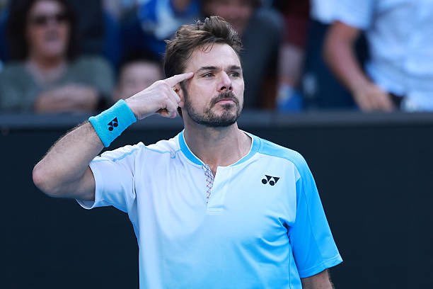 TheFirstServeAU's tweet photo. CAN HE DO IT?! 🤯 

🇨🇭Stan #Wawrinka has levelled the match against 9th seed 🇺🇸 Taylor #Fritz (6-7(5), 6-2). 

The crowd is in raptures on John Cain Arena! #AusOpen https://t.co/2tgM6fKiXb