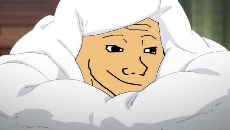 AlexMasmej's tweet photo. Comfy in uncertainty $WOJAK https://t.co/FHASWckgqH