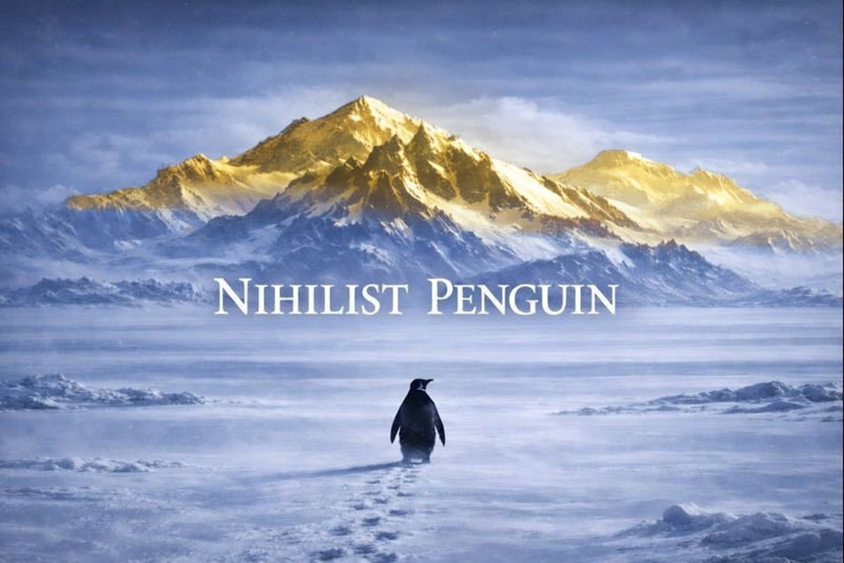 $Penguin
REAL NAME  

Nihilist Penguin

9xK2Cj2tKq1jzyjr6BtdqHxe2niTtshxF4Y7PTHMpump

#penguin #whitehouse #DonaldTrump #mountain