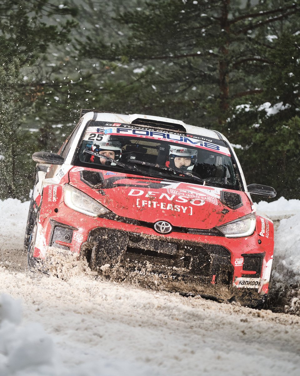 TGR_WRC_NextGen's tweet image. More tricky Monte conditions ahead ❄️⚠️

#ToyotaGAZOORacing #WRC #ChallengeProgram #GRYarisRally2
