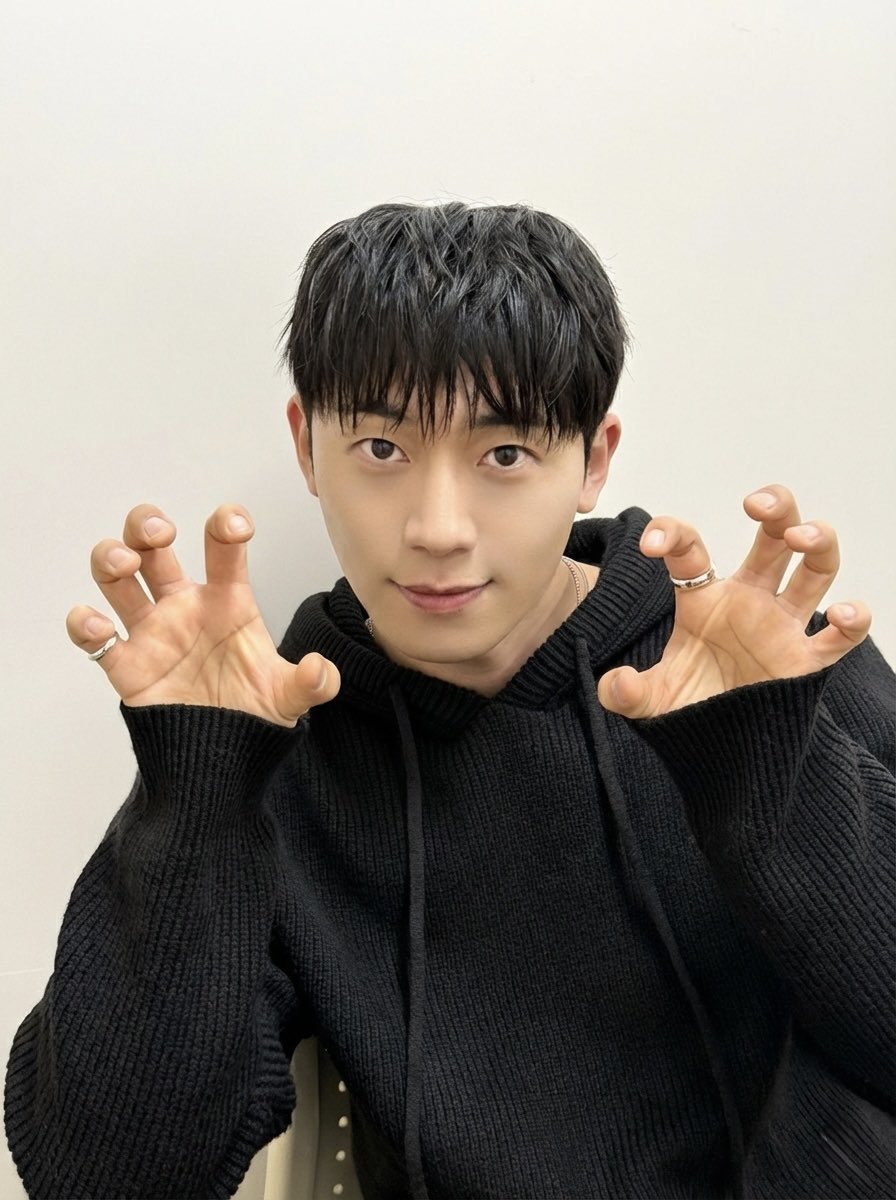 【#CHANGJO】

禁止ワーーードゲーム、無事成功したけど、
今日の可愛いセルカはプレゼント🎁
明日も会おうね！

#창조 #TEENTOP
<a href="/changjoofficial/">CHANGJO</a>