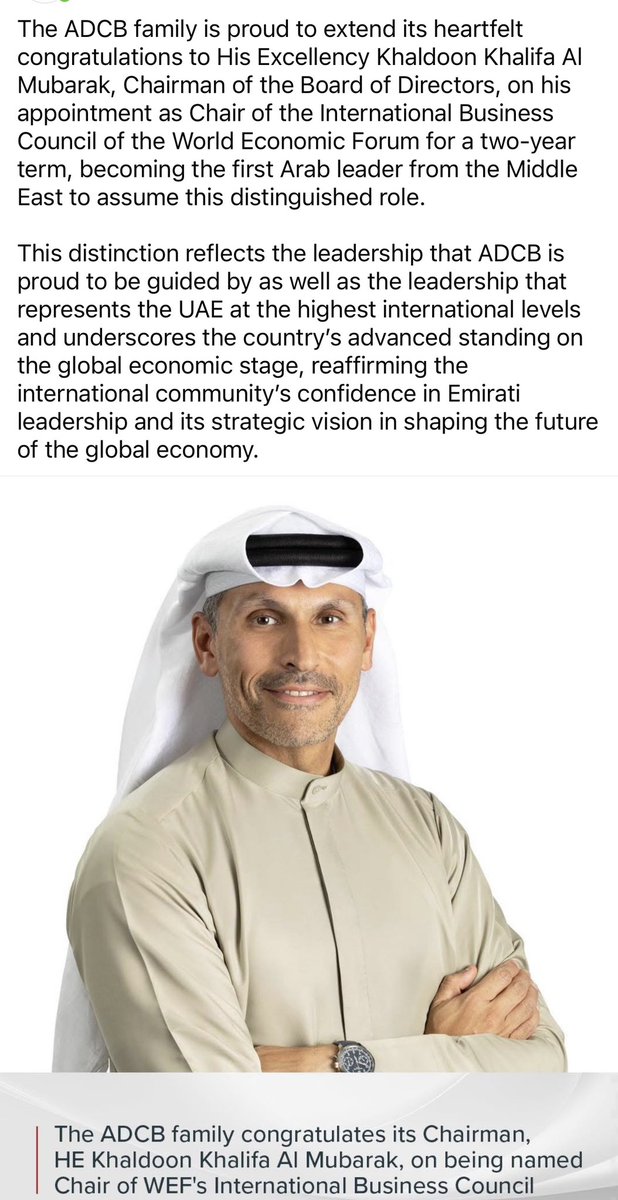 Doctor_SMI's tweet photo. @Mubadala @OfficialADCB 
👏🏻👏🏻👏🏻 https://t.co/YfbvX8qonB