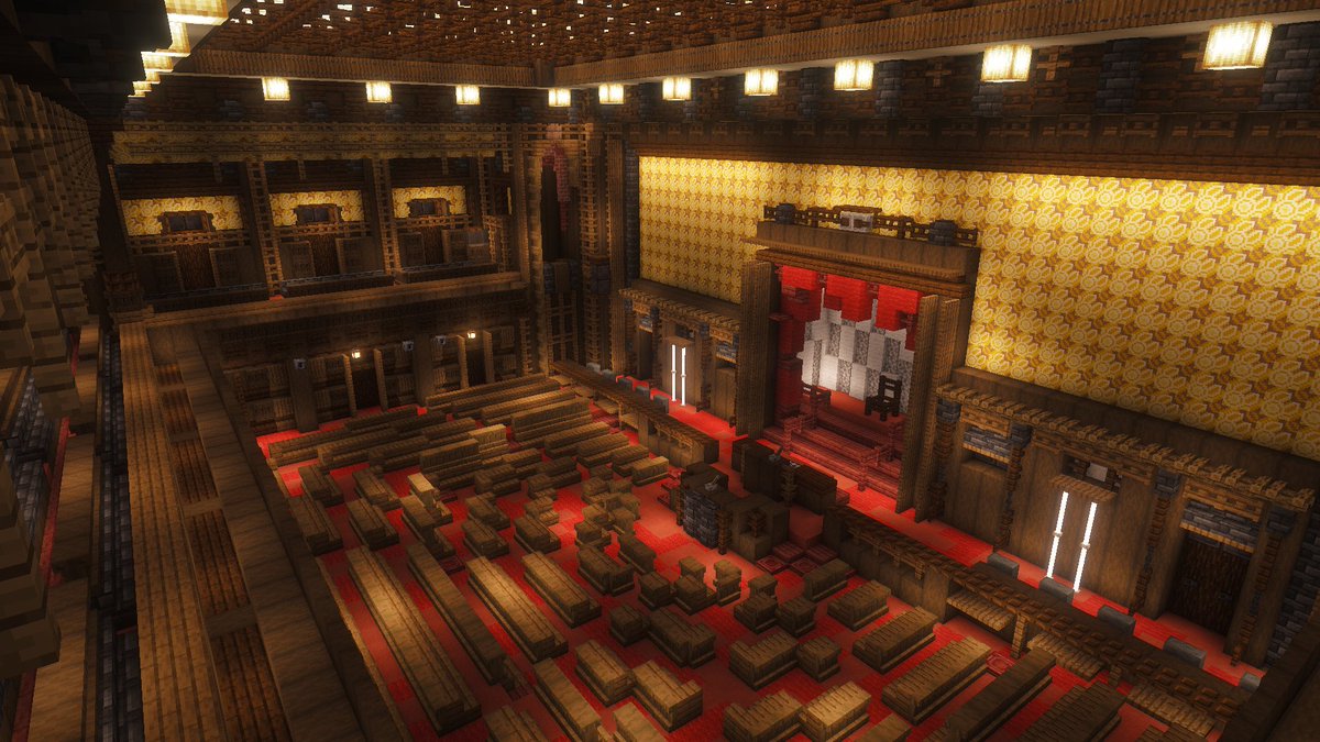 n1tte1's tweet photo. 国会議事堂本会議場
#Minecraft 
#Minecraftbuilds 
#minecraft建築コミュ https://t.co/a9o6srwQmw