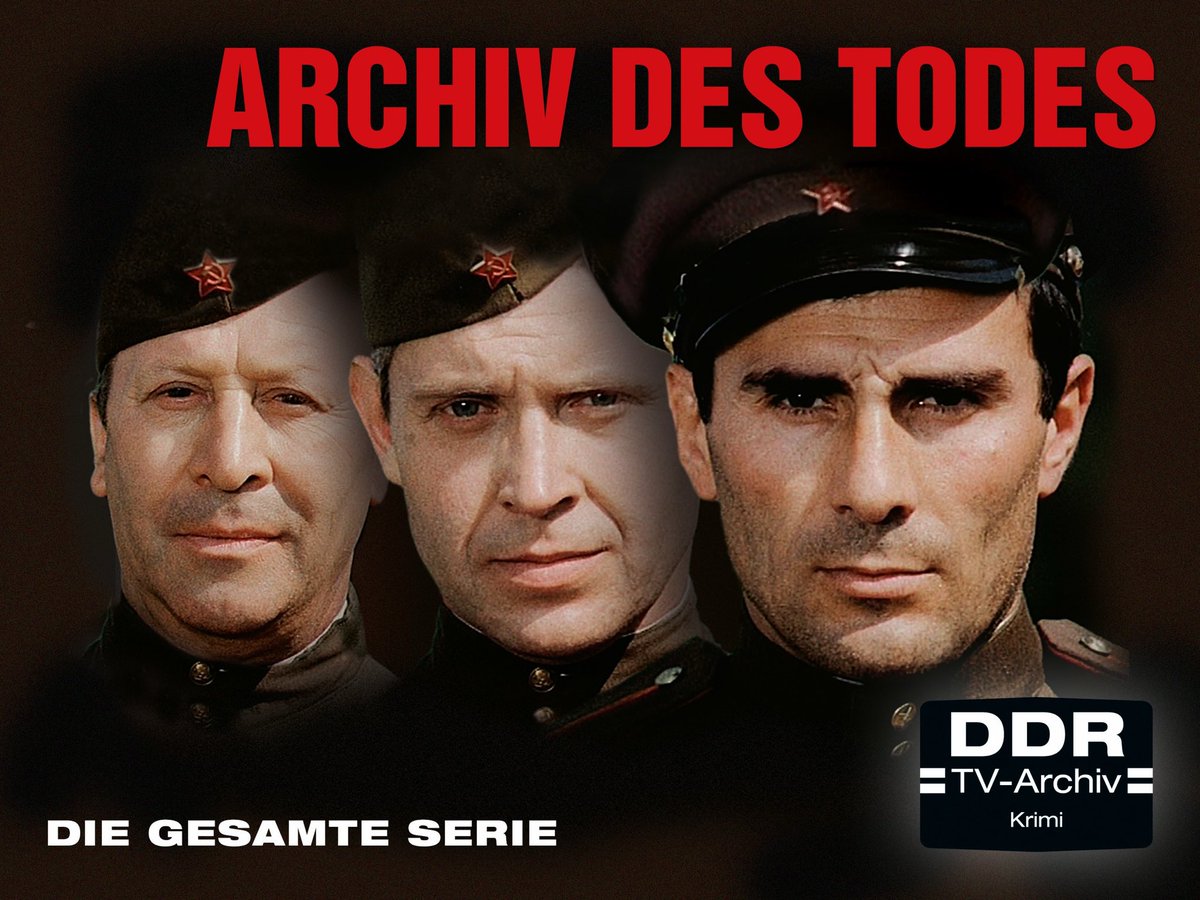 „Archiv des Todes“ - tolle 13teilige Serie des DDR-Fernsehens - ansehenswert - in diversen Mediatheken oder auf DVD vorliegend. der-ostfilm.de/products/archi…