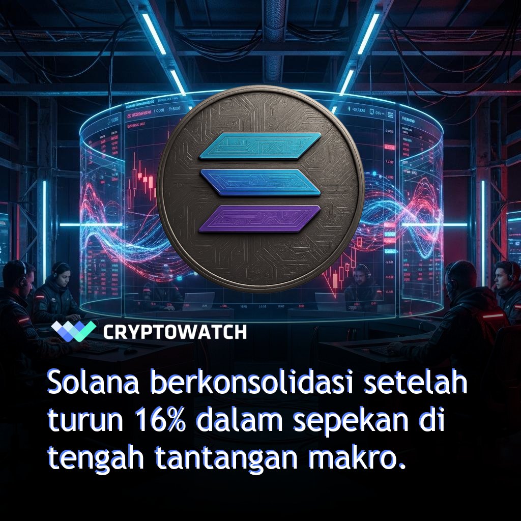 $SOL turun 16% mingguan tetapi cerita sebenarnya ada di derivatif. OI naik 9,4% dengan funding positif—long dengan leverage melawan pelemahan makro. Penembusan ke bawah 125 adalah likuidasi beruntun. #solana #crypto #fintwit