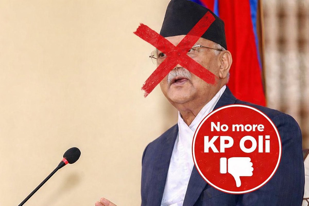 Prasantione's tweet photo. #Nepali #KPoli #TheTraitors #GenZ #CPN-UML https://t.co/4BCrAc2ubj