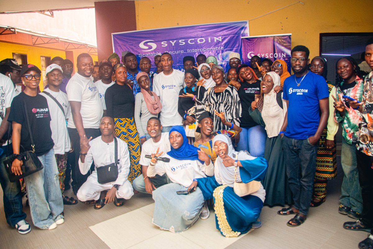 Syscoin_Africa's tweet image. Something interesting is happening quietly across Africa.
Large groups of young developers are choosing to prepare early, learning how to design systems that can support real users, real value, and real activity.

Before products go live and before attention arrives, the…
