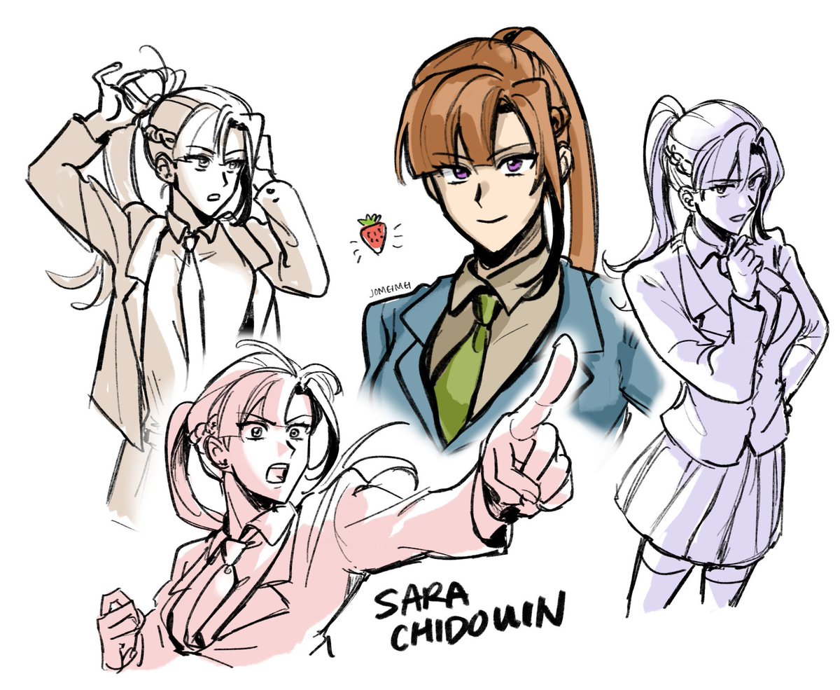 Jomeimei421's tweet image. THE death game protagonist of all time
 
#yttd #キミガシネ