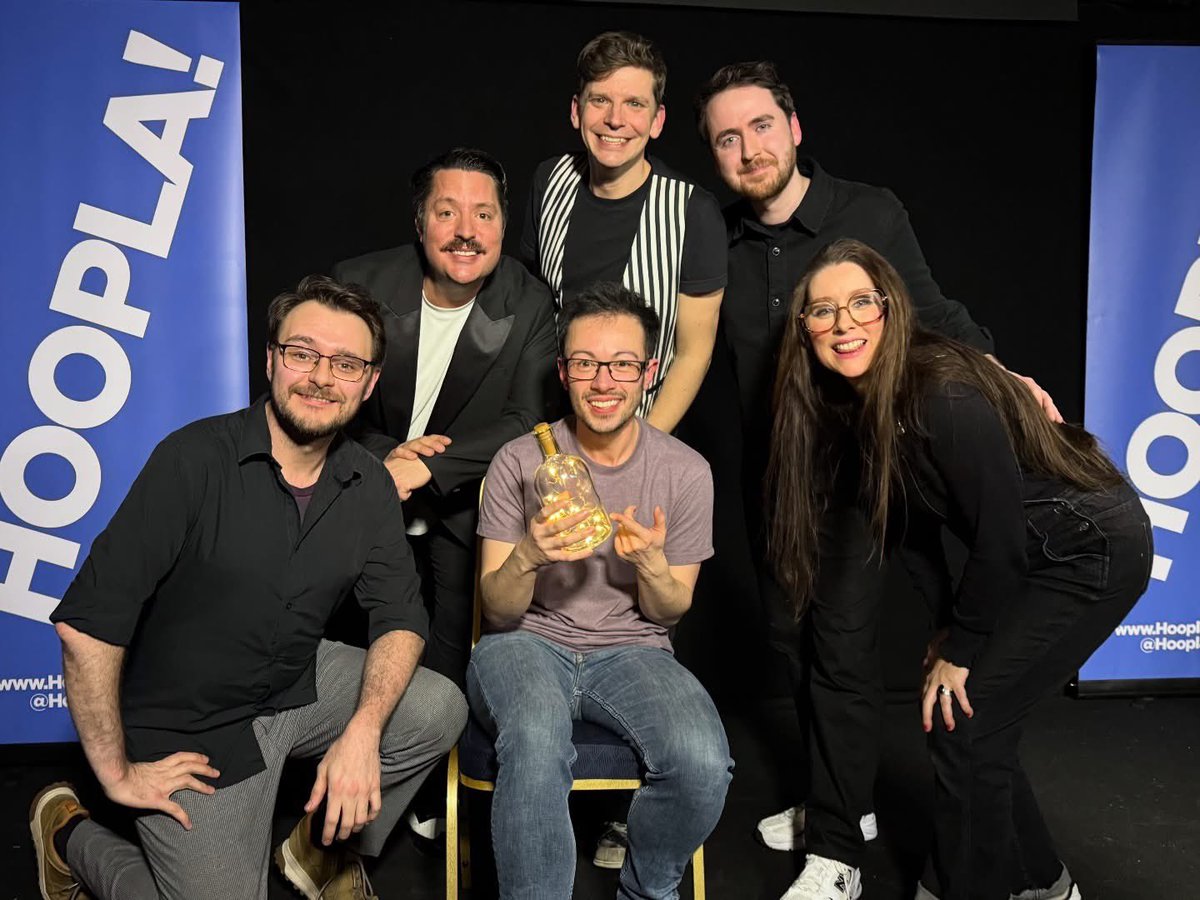 hooplaimpro's tweet photo. Last night’s teams Grand Theft Impro and The Dreamweaver Quarter. 

We are back tonight with Hell Yeah, Whoop Ass and The Pretend Company. Just 8 tickets left! https://t.co/JwmE4dmF2B