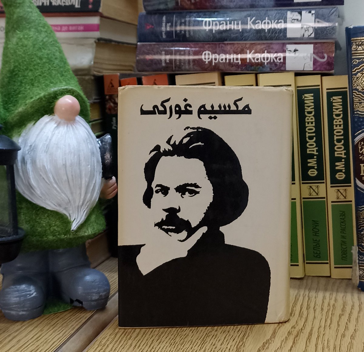 ....وما هي المسرات التي نهلت من الحياة ؟ 
.... قلت كيفما كان دون أن أفكر في جواب : 
-لست ادري كيف اتابع حياتي انا الآخر... 
- هه! من يدرك ذلك؟ لم اصادف شخصاً واحداً يدري! الناس يتابعون الحياة بتأثير العادة وحدها.... 
- مكسيم غوركي ، بين الناس .
