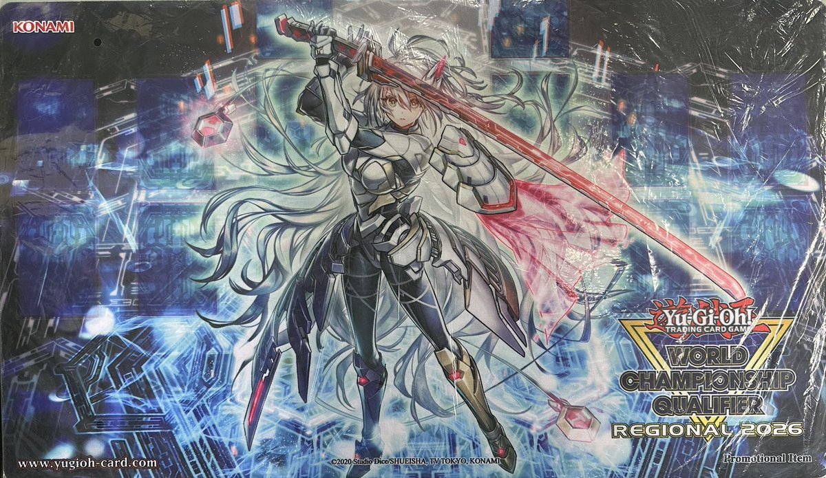 遊戯王 プレイマット】 閃刀姫=ゼロ【WCQ2026 未開封】 ￥30,000- 人気