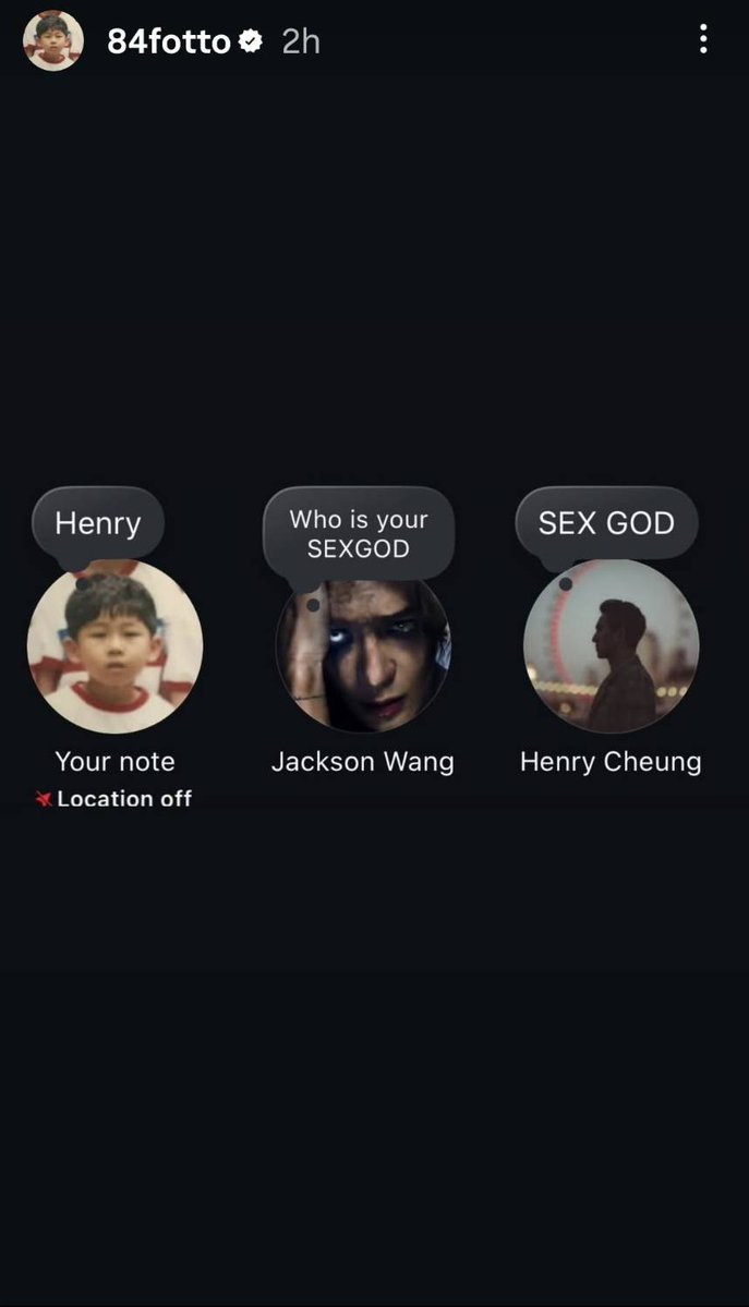 [INSTA] 260124 

Jackson Wang's IG Notes shared by Richard:
“Who is your #SEXGOD”

#JacksonWang #王嘉尔 #잭슨 #TEAMWANG