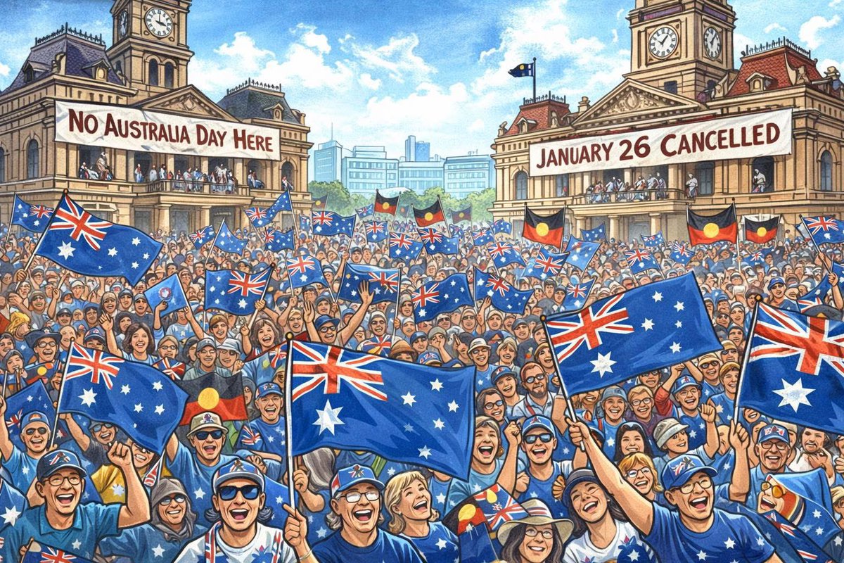 RositaDaz48's tweet image. The Results Are In: Councils Have Gone Too Far on Australia Day 🇦🇺🦘

The debate is over. The numbers are in. And they tell a story many councils don’t want to hear.

An overwhelming majority of Australians are proud of their country, want a national day to celebrate it, and…
