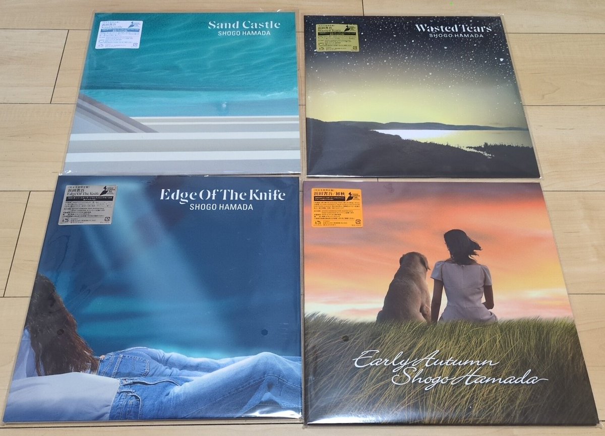 浜田省吾　LPレコード　4作セット 浜田省吾 LPレコード 4作セット LP】浜田省吾 アルバム レコードセット