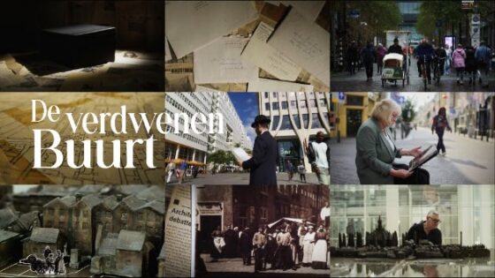 #Kijktip! Maandag om 22.45uur op NPO2 de documentaire van Danny Akker over de vooroorlogse Joodse buurt in Den Haag. Centraal staan in de film de totstandkoming van de maquette van de buurt en rabbijn Van Gelder. Zelf vertel ik kort over mensen die in de buurt woonden en werkten.