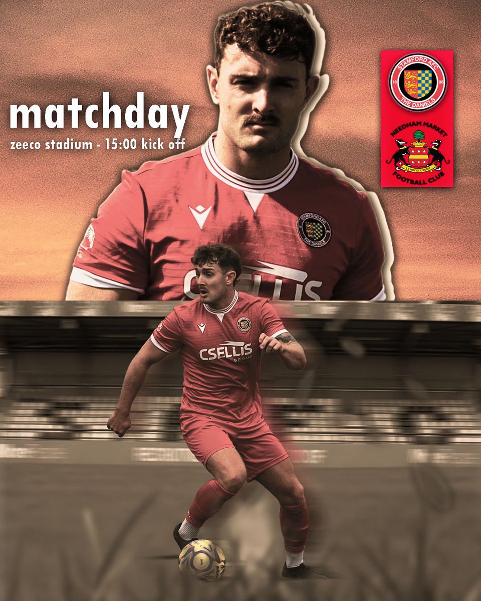 𝐌𝐀𝐓𝐂𝐇𝐃𝐀𝐘🚨

Its Matchday at the Zeeco today as the inform Dannies host Play off contenders Needham Market.

The lads coming off back to back wins but need your support today with a tough team coming to town.

Zeeco Stadium - 15:00 KO, get behind the lads.

#BackTheDannies