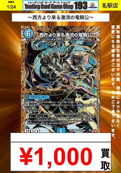 〜西方より来る激流の竜騎公〜、ソウルサンライトコハク 西方より来る激流の竜騎公〜、ソウルサンライトコハク 西方より来る