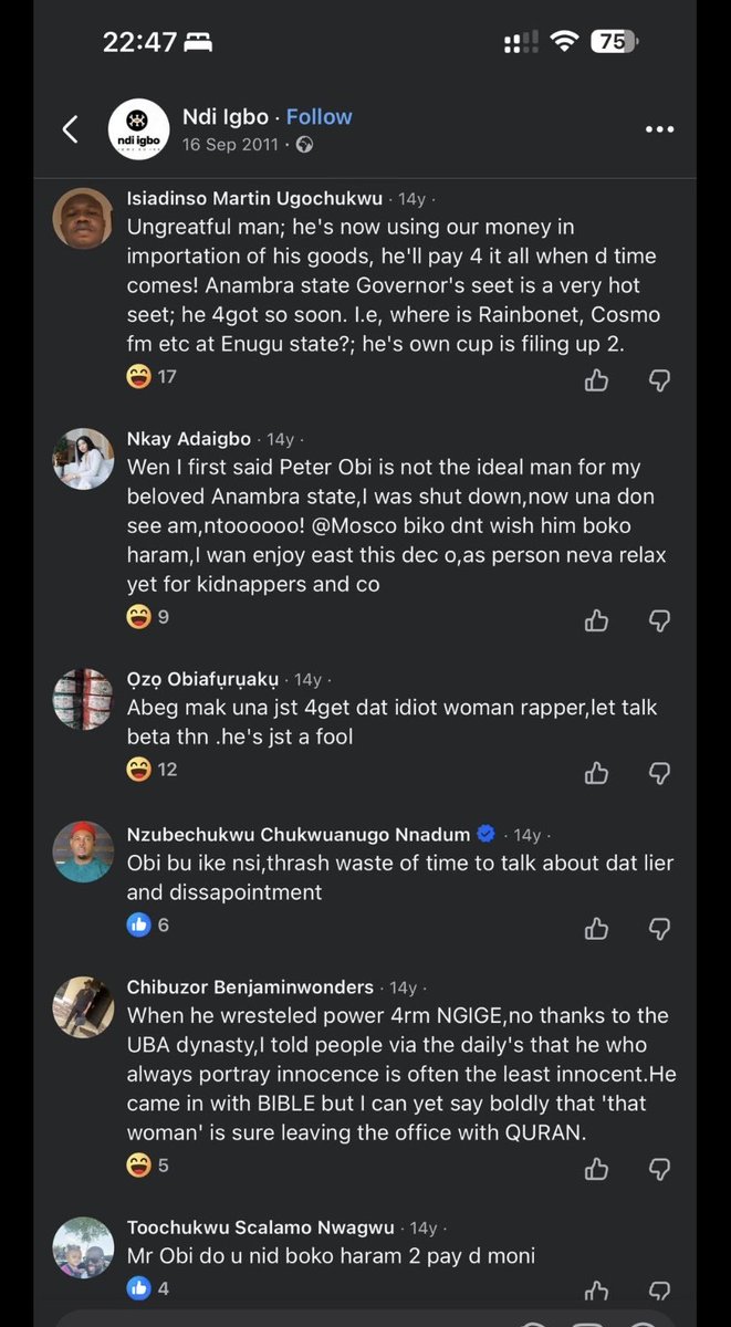 mariolexxx's tweet image. The people of Anambra state curs1ng and Swearing for Peter Obi in 2011😂😂😂

The same Peter Obi don turn to Angel 

“Yoruba But” e ma shey ofo ni