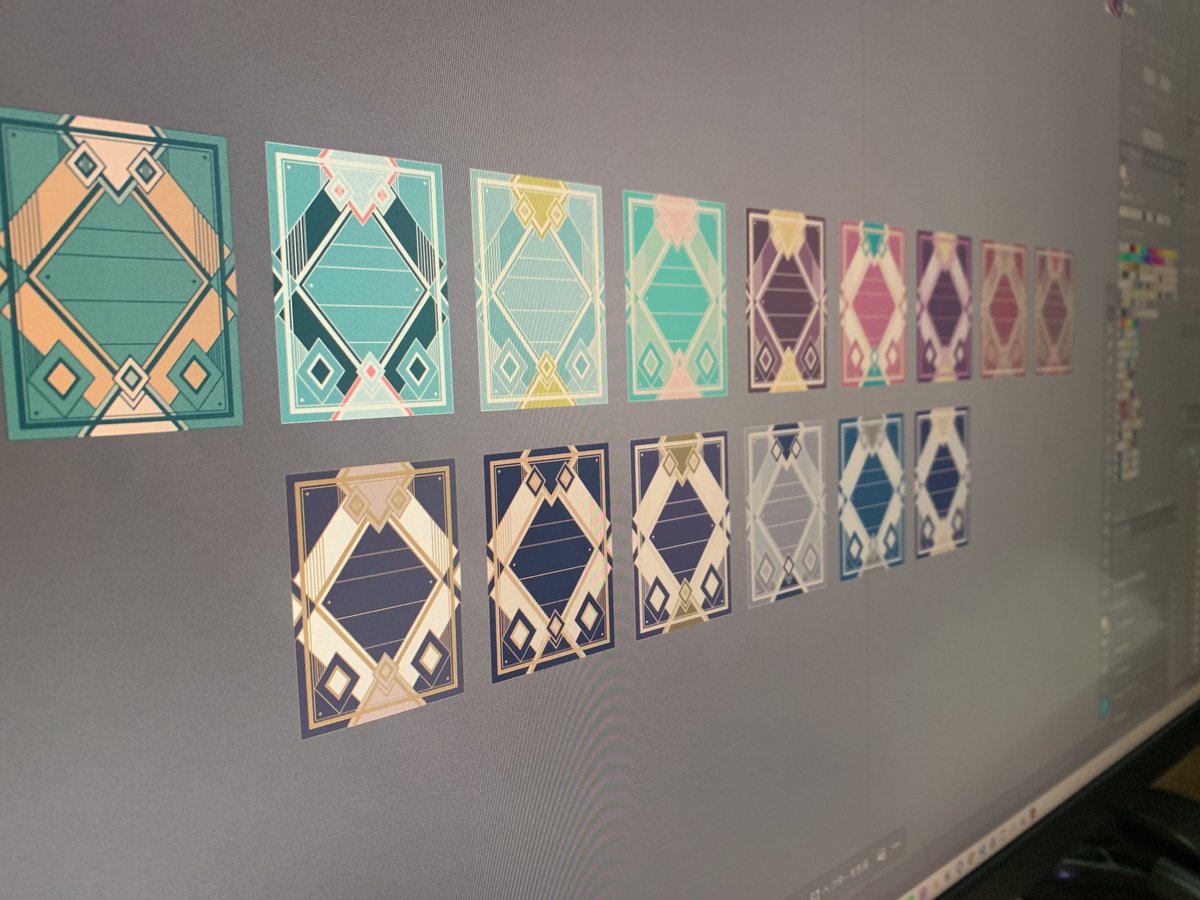 🎲ボードゲーム制作すごろく♟️

カラーパレットが出揃った。
楽しい。

1マス進む