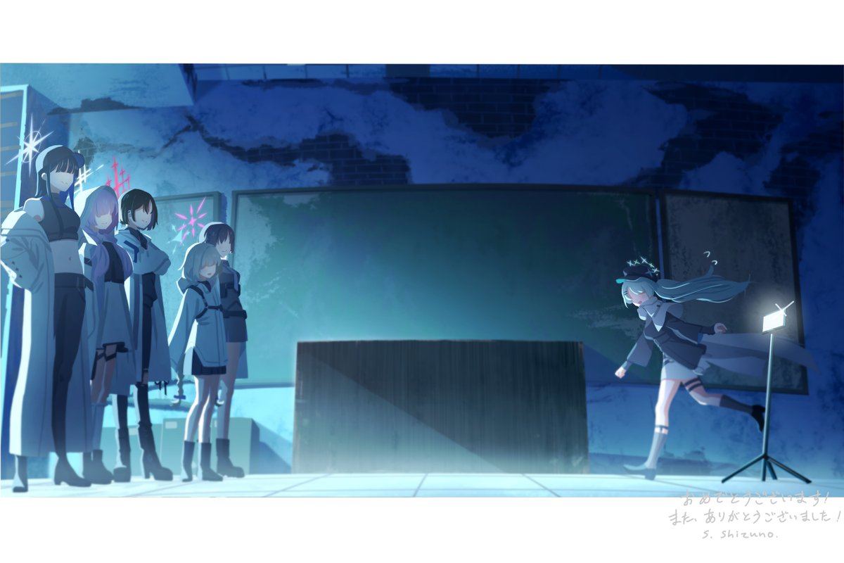 改めまして5周年おめでとうございます🎉🎉

#ブルーアーカイブ
#ブルアカ