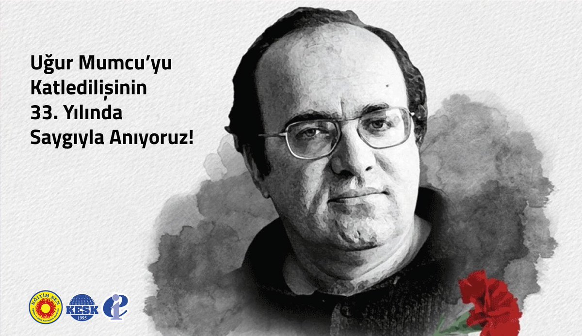 #UğurMumcu’yu Katledilişinin 33. Yılında Saygıyla Anıyoruz! 
egitimsen.org.tr/ugur-mumcuyu-k…