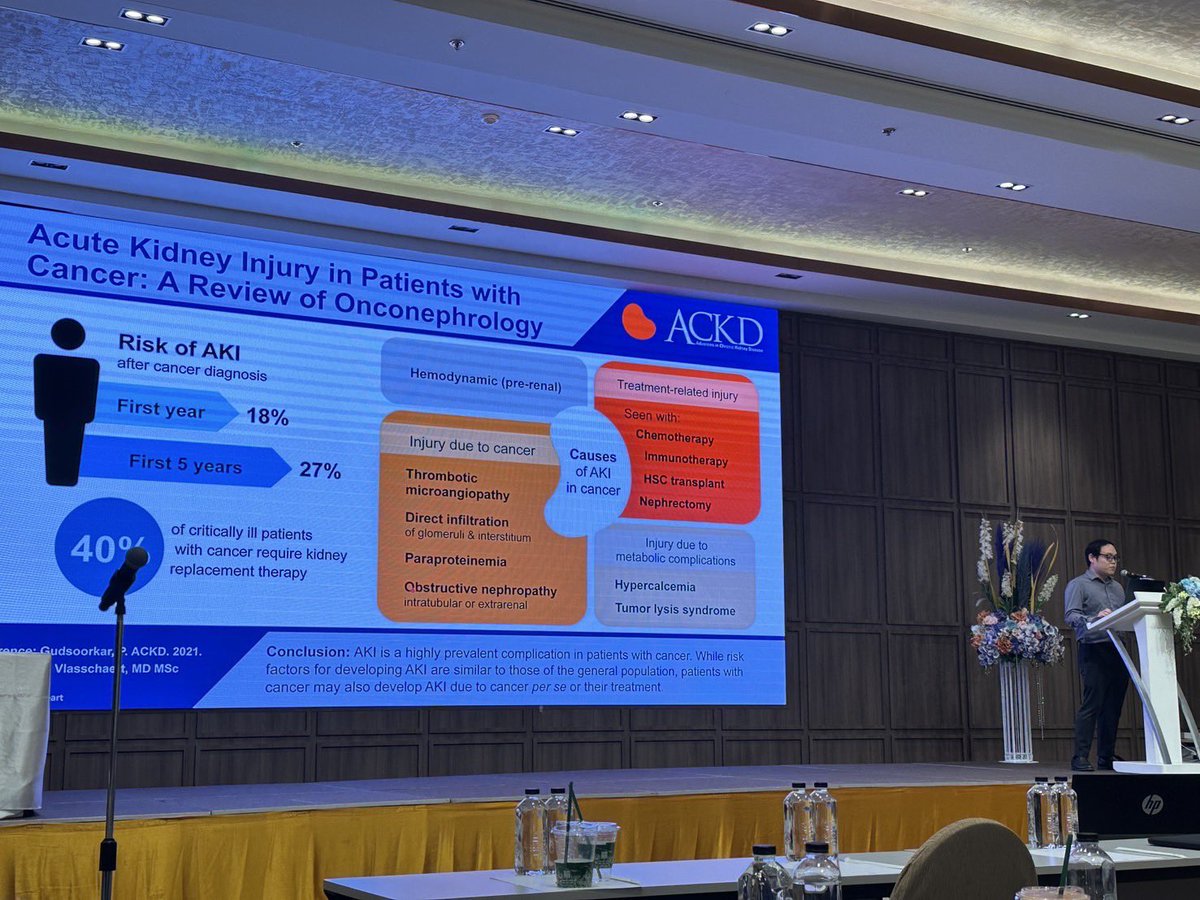 Thank you to the Nephrology Society of Thailand for inviting me as a speaker in Onconephrology.

Back on the stage after a long time, so excited!!