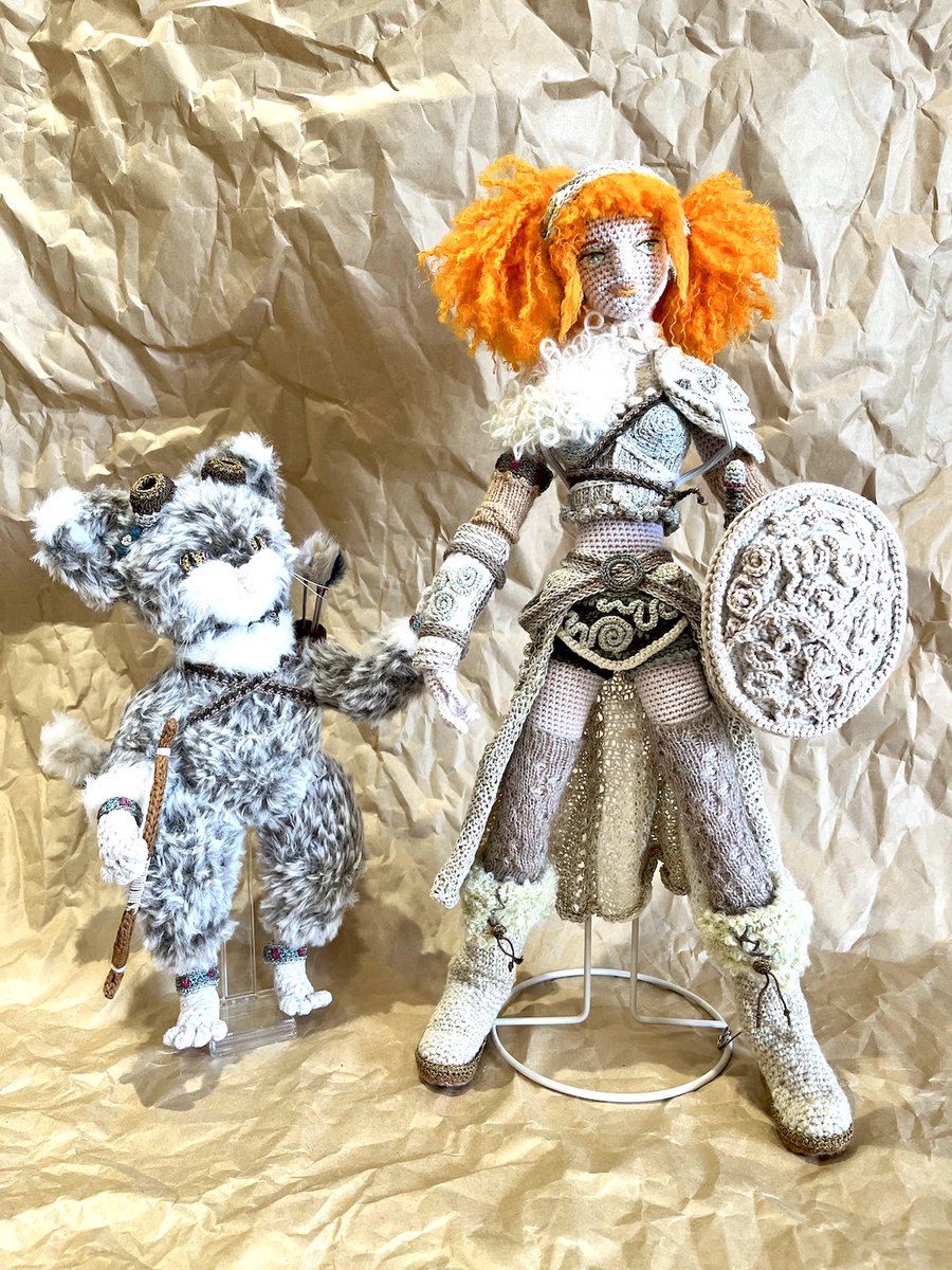 クラフトアート創作人形展 佐野純子 @JUNNA_dolls 東京展出展作品