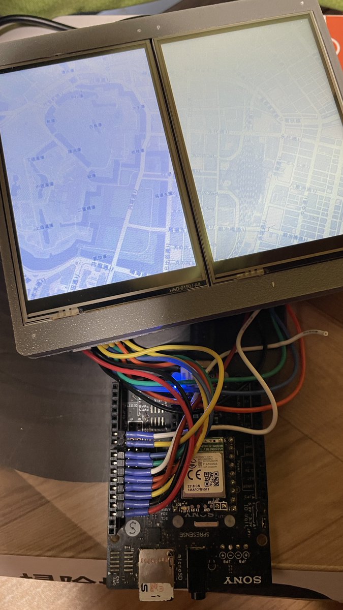 chrmlinux03's tweet image. #spresense は つひに #VGA 表示を手に入れた #ILI9488 x2
さてドキュメント書こうっと(謎

#リナちゃんは特別な訓練を